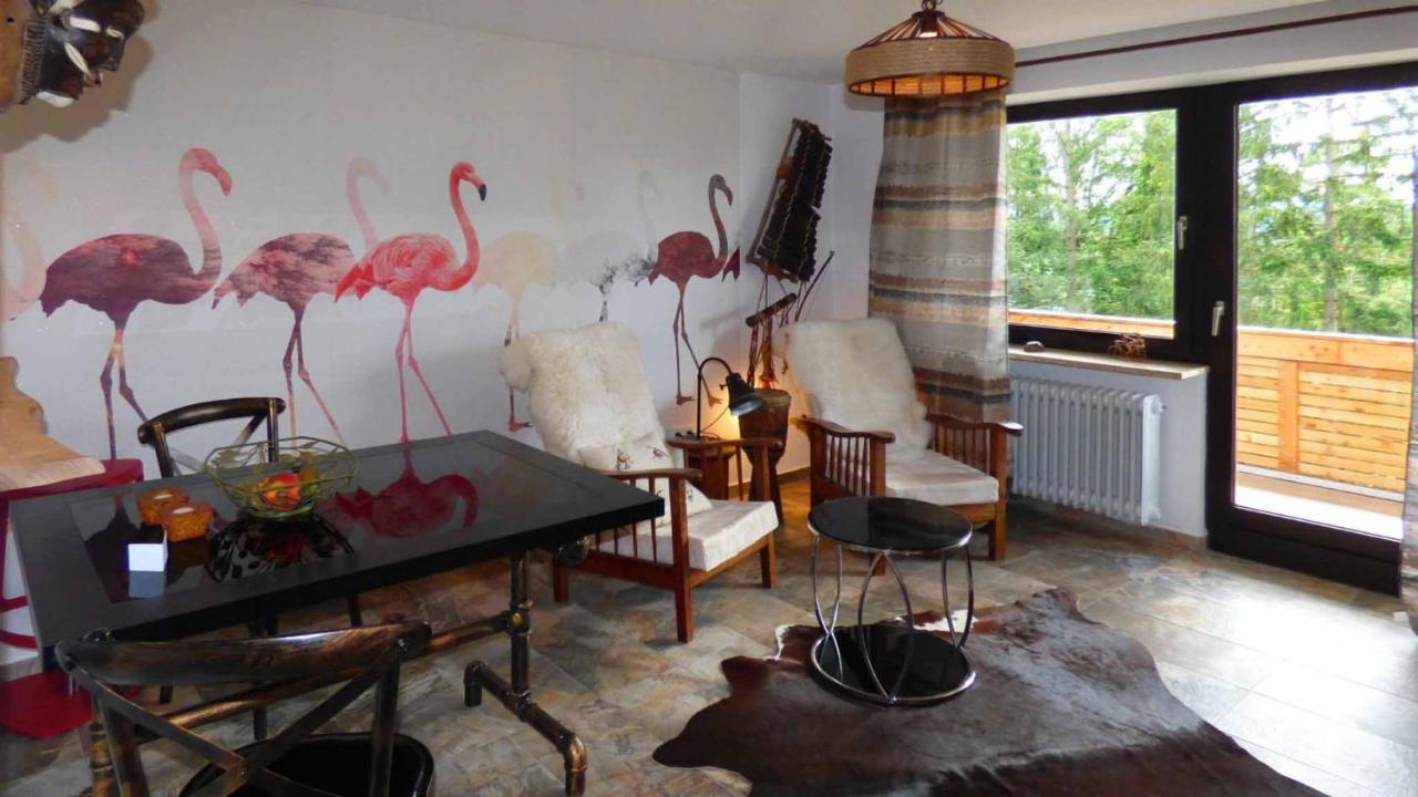 Ferienwohnung Haus der 5 Kontinente Böbrach Exterior foto